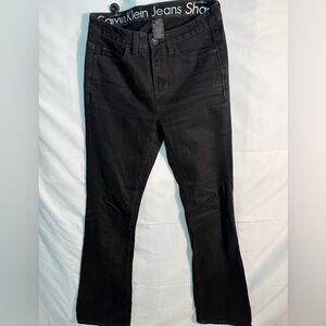 calvin klein womans black denim jeans Size 26/2